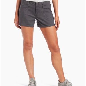 Kuhl Kontour 4” Pavement Gray Women's Hiking Shorts Size 10